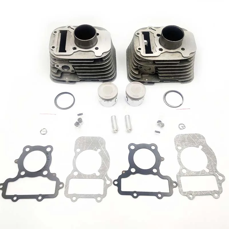 

49MM Motorcycle Cylinder Kit for Yamaha Virago XV250 V Star 250 Route 66 Qianjiang QJ250-H QJ250-L QJ250-J Keeway Cruiser 250