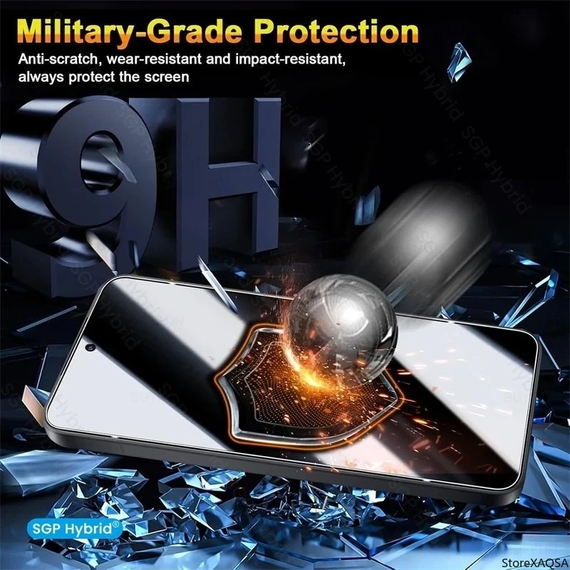 Premium 9H Tempered Glass Screen Protector - Pack of 4