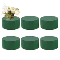 Green Flower Arrangement Mud Artificial Round Green Foam Blocks Water Absorbent Brick For Party Wedding Flower Arrangement 1