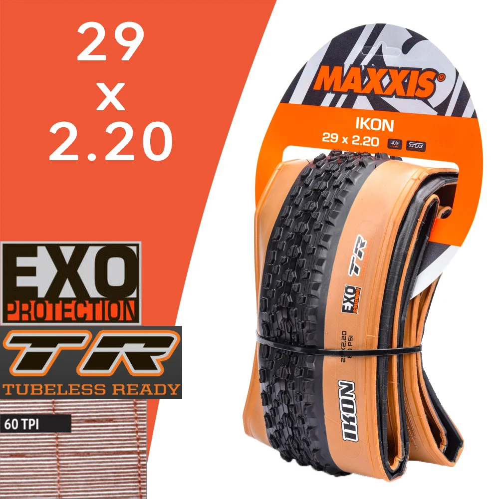MAXXIS IKON Folding MTB Bicycle Tire 26x2.20 27.5x2.20 29x2.20