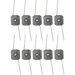 Trimmer Head Set with Plastic Blades and Trimmer Line for Garden Lawn Maintenance (10Pcs)