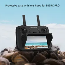 

Sunnylife For DJI RC PRO Silicone Case MAVIC 3 Remote Control Protective Case With Lens Hood Blocking Light Anti-scratch