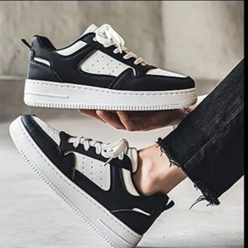 New Men's Shoes Fashion Comfortable Casual Sneaker Brand Sports Running Shoes for Men Thick Sole Versatile Flats Tenis Masculino