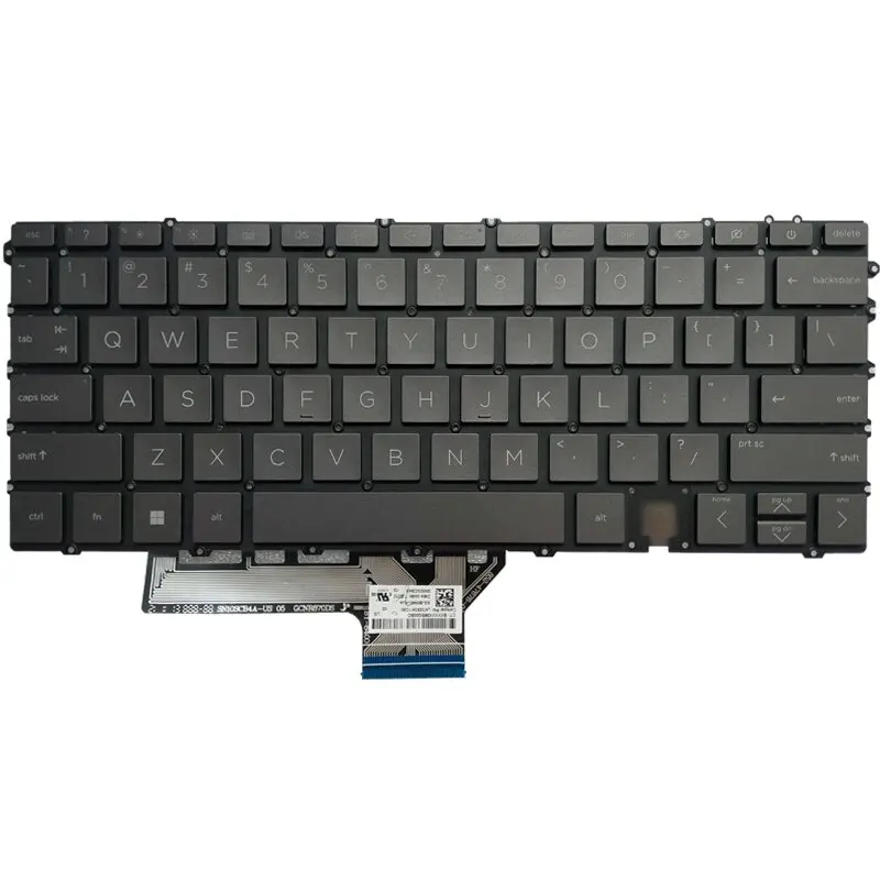 Teclado Retroiluminado dos Eua para hp Spectre X360 14-ef 14-ef0500na Lk133ok1c00 Inglês com Retroiluminação Novo - Imagem 6