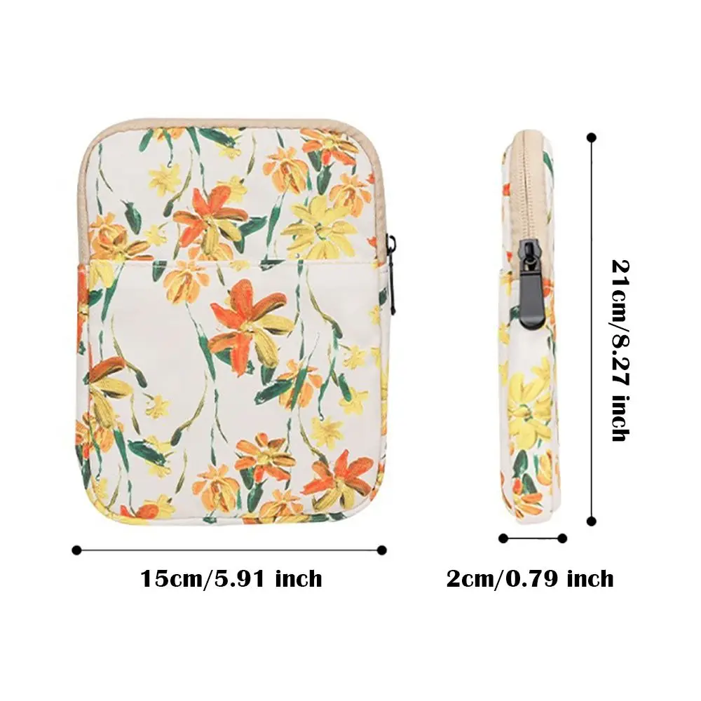 6-7inch e-Reader Sleeve for Kindle/Boox/Kobo Carrying Case Digital Protective Pouch 11th Gen Paperwhite Cover Tablet Storage Bag