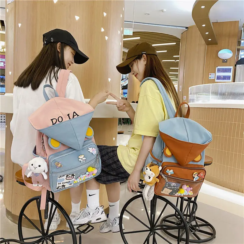 Schoolbag Female Primary School Students Junior Middle&ampHigh Large Capacity Campus Backpack | Багаж и сумки