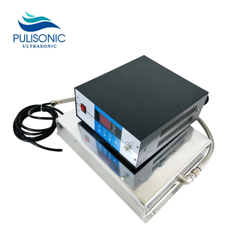 

1000 Вт погружной ультразвуковой преобразователь с частотным генератором для аппаратных деталей для удаления масла и ржавчины