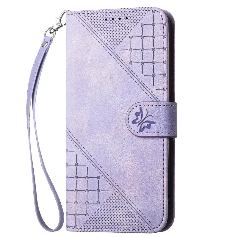 Butterfly Magnetic Wallet Phone Case Cover