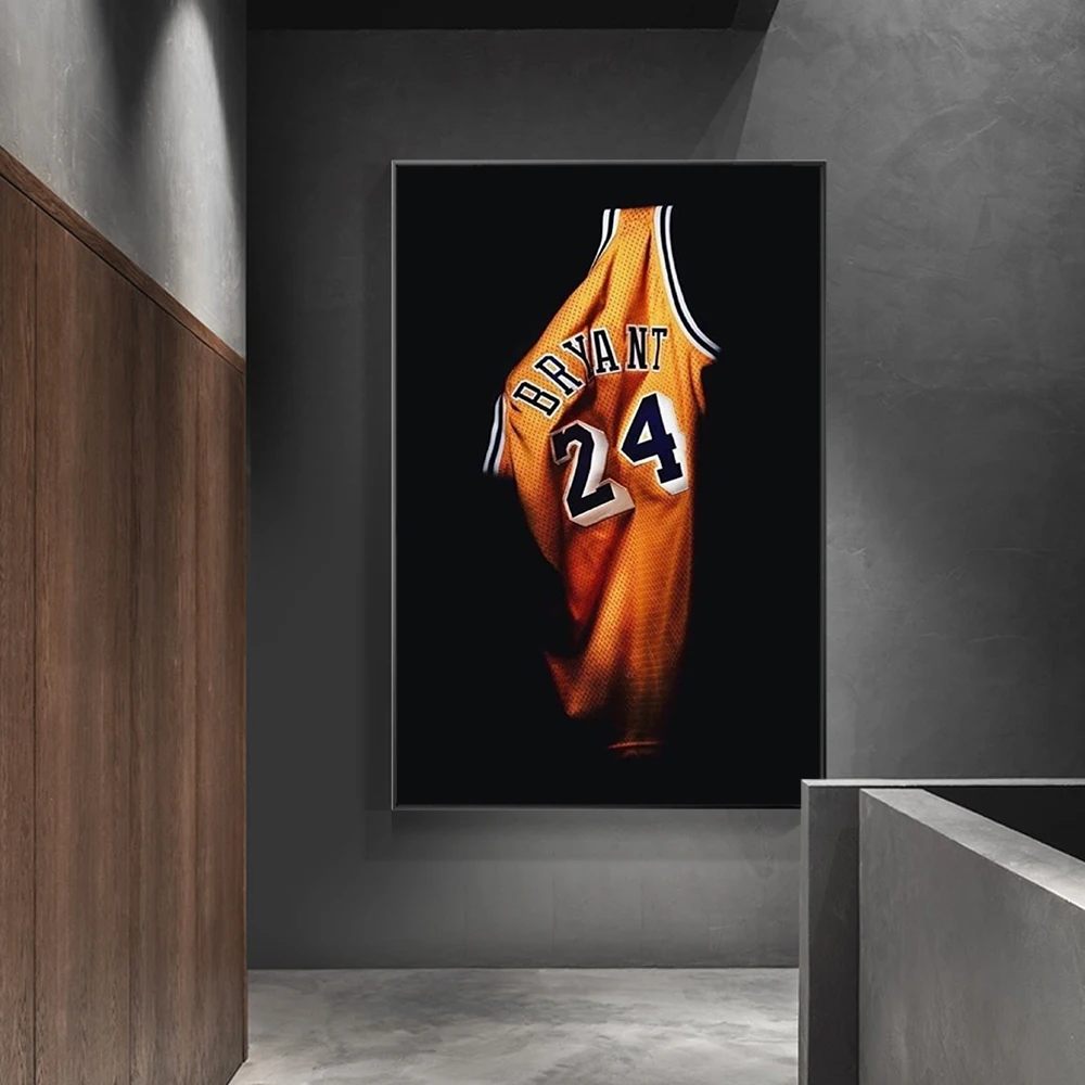 

Modern Basketball Sport Star Jersey Wall Art Canvas Painting Posters and Prints Pictures for Fans Home Room Decoration Gifts