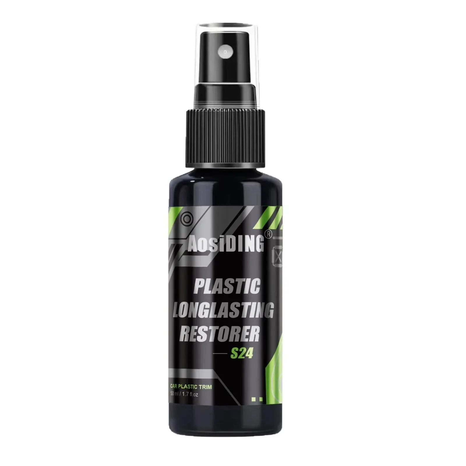Car Plastic Restorer Crystal Clear Auto Interior Leather & Panel Renewal Wax Coating Agent Back To Black Gloss Car Wax Polish 2