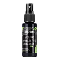 Car Plastic Restorer Crystal Clear Auto Interior Leather & Panel Renewal Wax Coating Agent Back To Black Gloss Car Wax Polish 2