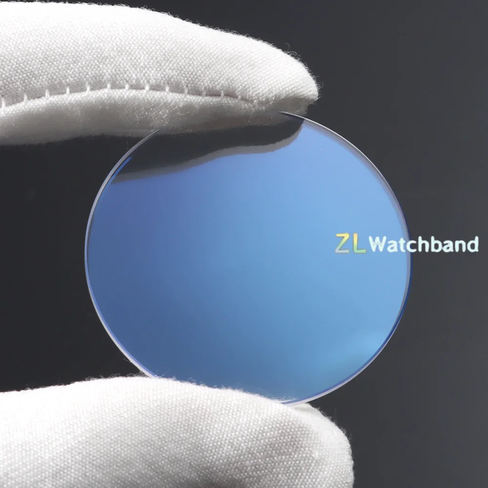 Sapphire Double Dome AR Blue Watch Crystal – Transparent Replacement Glass