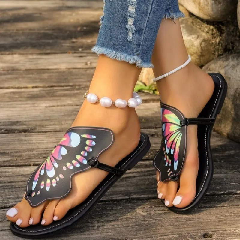 Women Slippers New Summer Flip Flops New Luxury Designer Women Sandals Flat Fashion Shoes for Zapatos De Mujer
