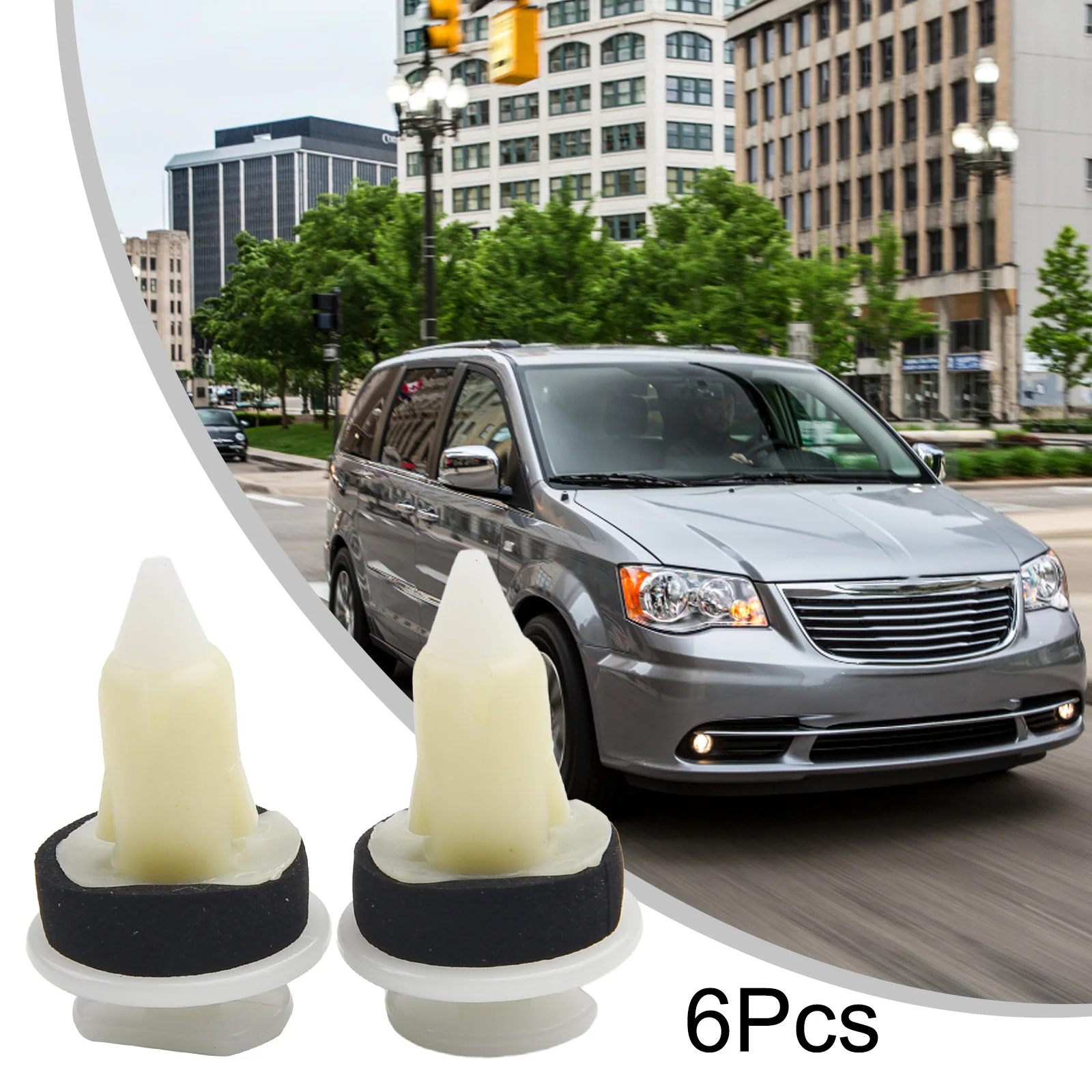 

6Pcs Fastener Clip-Inner Door Panel With Sealer 1639881678 Interior Trim Clips For Mercedes W163 For ML350 3.7L Car Accessories