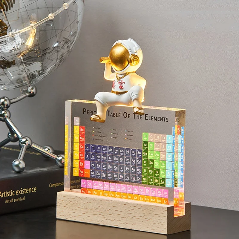 Acrylic Element Periodic Table Decoration Creative Gift For Student Chemistry Teaching And Study Chemical Element