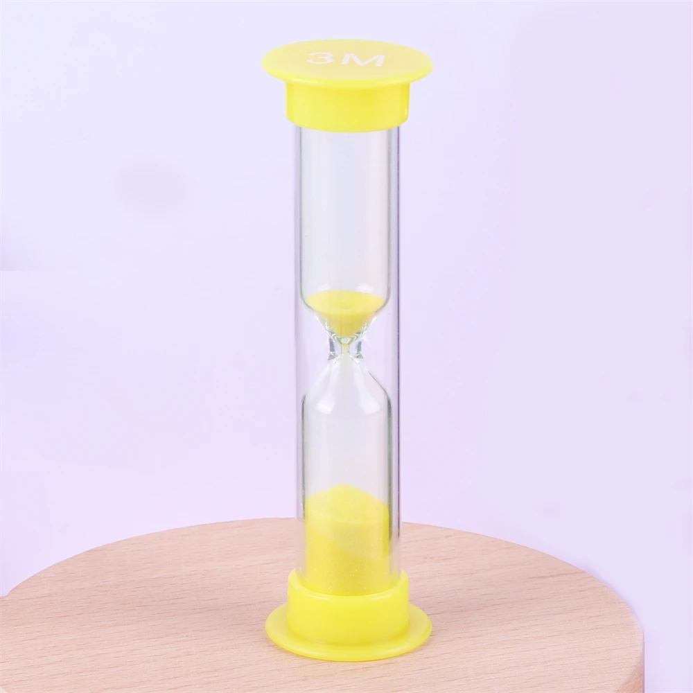 Sand Timer Liquid Hourglass Timer Colored Hourglass 30s/1min/2min/3min/5min/ 10 minutes Colored Plastic Small Hourglass Student Gift Decoration Ornament Hourglass Timer Set