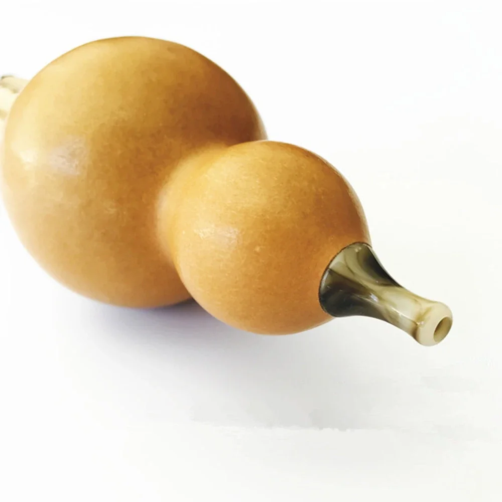Chinese Handmade Hulusi Golden Bamboo Gourd Cucurbit Flute 7&9 Holes Musical Instrument Key of bB/C/F/G with Case Flauta Dizi