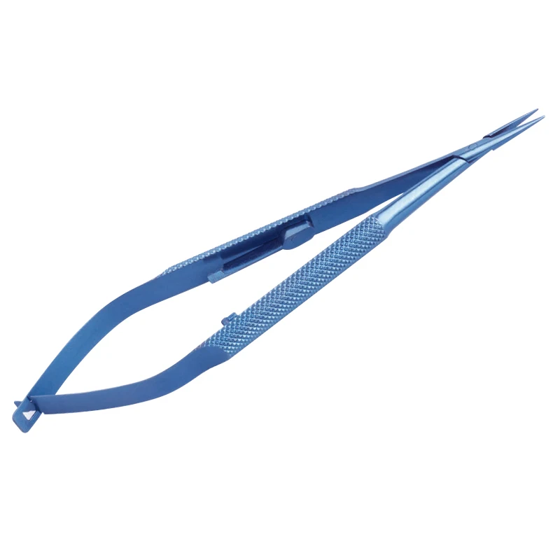 12.5-18cm with Lock Castroviejo Needle Holders Dental forceps ophthalmic surgical instruments