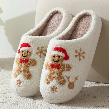 Gingerbread Christmas Slippers 1