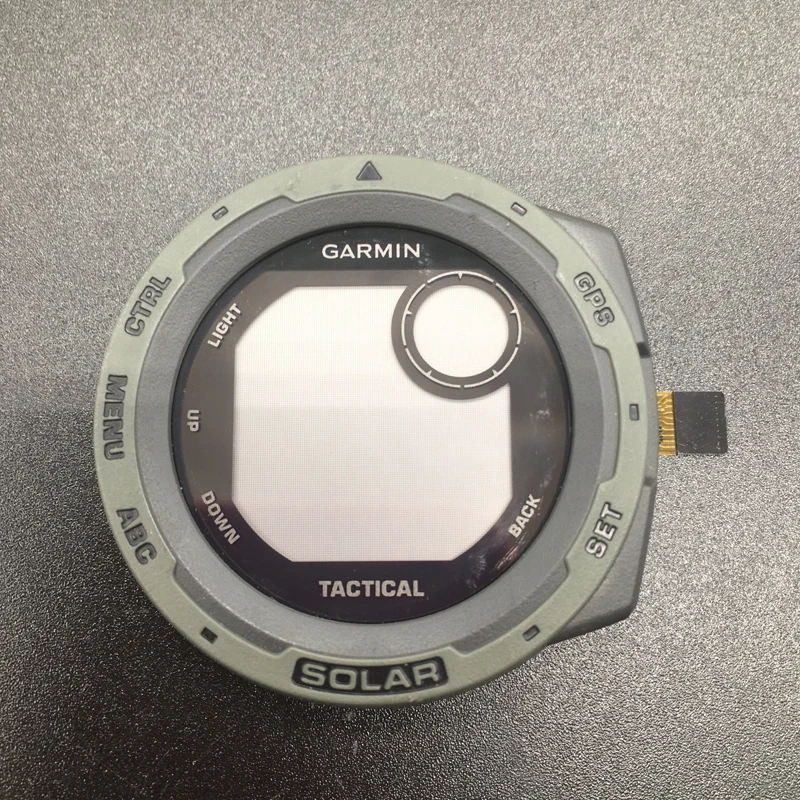 Garmin Instinct 솔라 GPS 스마트 워치 패널 부품 디스플레이 화면, Garmin Instinct 솔라 수리 교체용 오리지널 화면