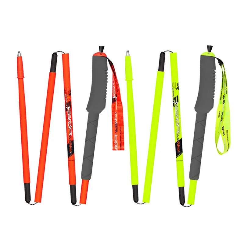 

Cross-Country Running Stick 99% Carbon Fiber Folding Alpenstock Carbon Ultra-Light Cross-Country Boots