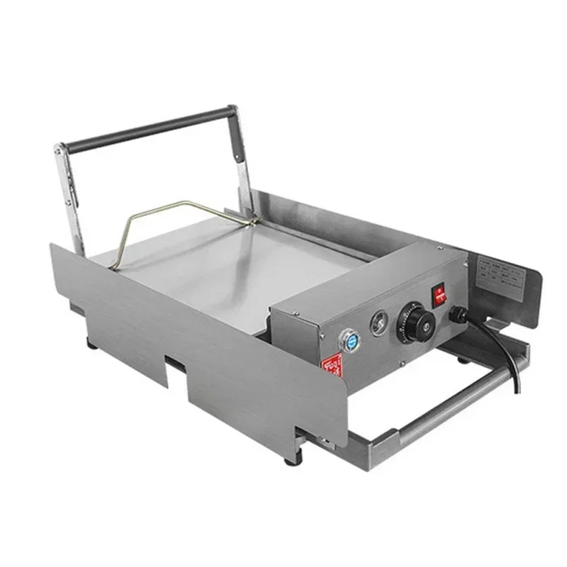 Commercial Double Hamburger Machine Heated Bread Non-stick Hamburger Baking Machine Pancake FY-212