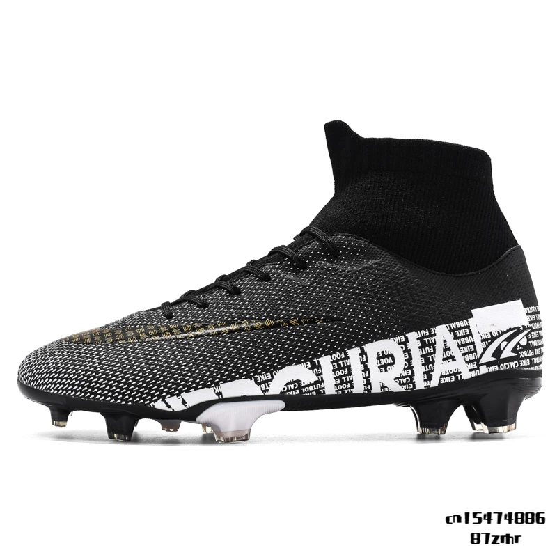 oficina postal preocuparse insalubre Zapatos de fútbol para hombre y niño, botas de fútbol TF/FG, Botines altos  para niño, zapatillas deportivas de entrenamiento, talla 35 44|Calzado de  fútbol| - AliExpress