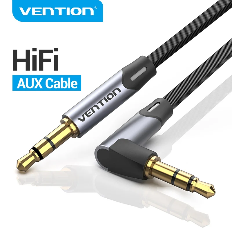 Adaptador Estereo Coche Movil Cable Audio 3.5 Mm Conector En ángulo 90° - 30 Cm, Para Móvil Coche, Evita Dobleces, Sonido Estéreo Cable Audio Coche M16 Bolwins