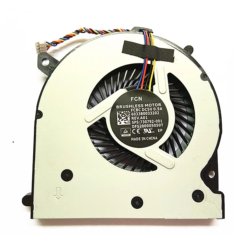 Ventilador de Cpu para hp Elitebook Novo 740 g1 740 g2 840 g1 755 840 g2 750 850 g2 755-g2 740-g1 Zbook 14