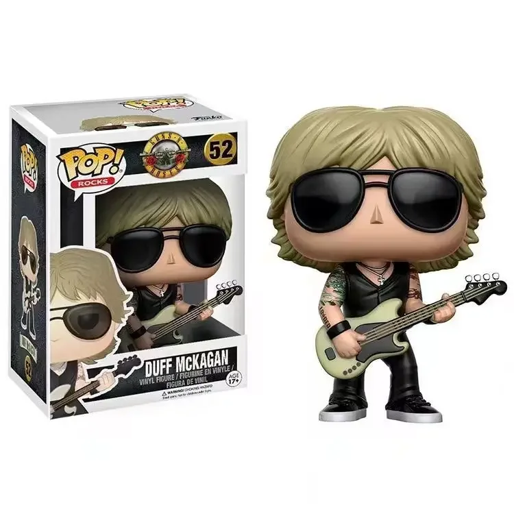 ¡NUEVO! Figuras de acción de vinilo Funko POP de la banda Guns&n&Roses, Axl Rose n.° 50, Slash n.° 51, Duff Mckagan n.° 52, Marian Carey n.° 85, juguetes y regalos