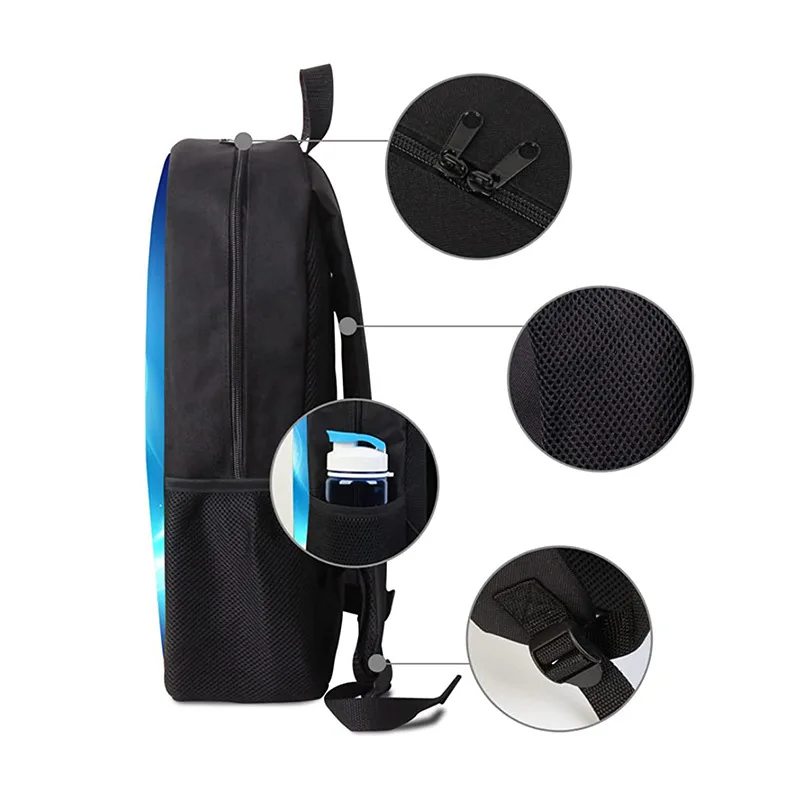 3Pcs Set Mochila One Piece Luffy gear 5 children\'s backpack boy School Bags For Teenage kids Backpack cosplay bag Pencil bag
