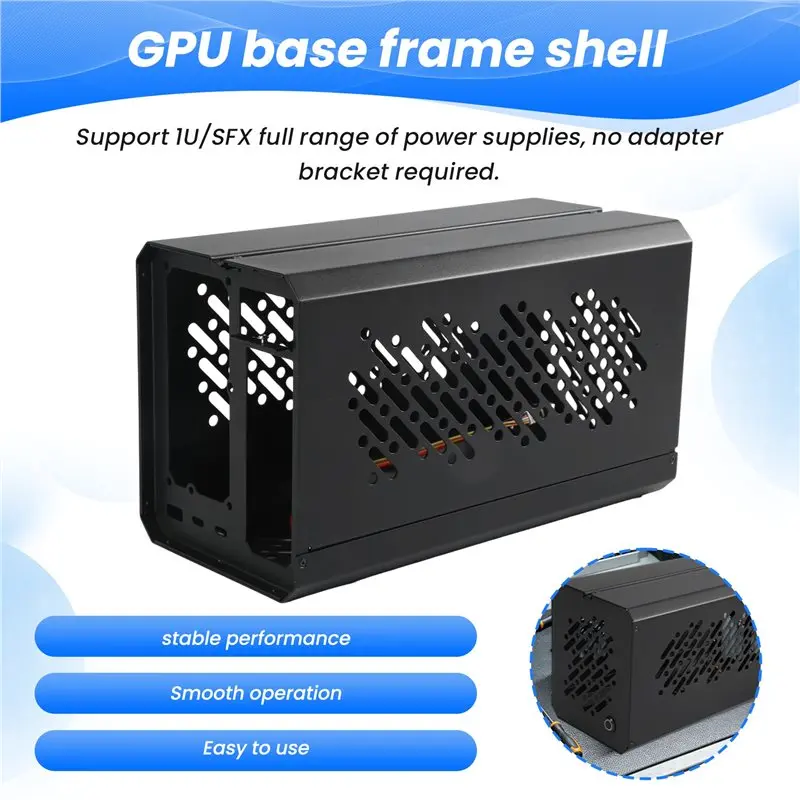 TH3P4G3 Ocup4v2 Oculink Thunderbolt3/4 USB4 PCIE 4.0 SFX FLEX 외부 그래픽 카드 GPU 도크용 A13E-프레임 케이스 섀시