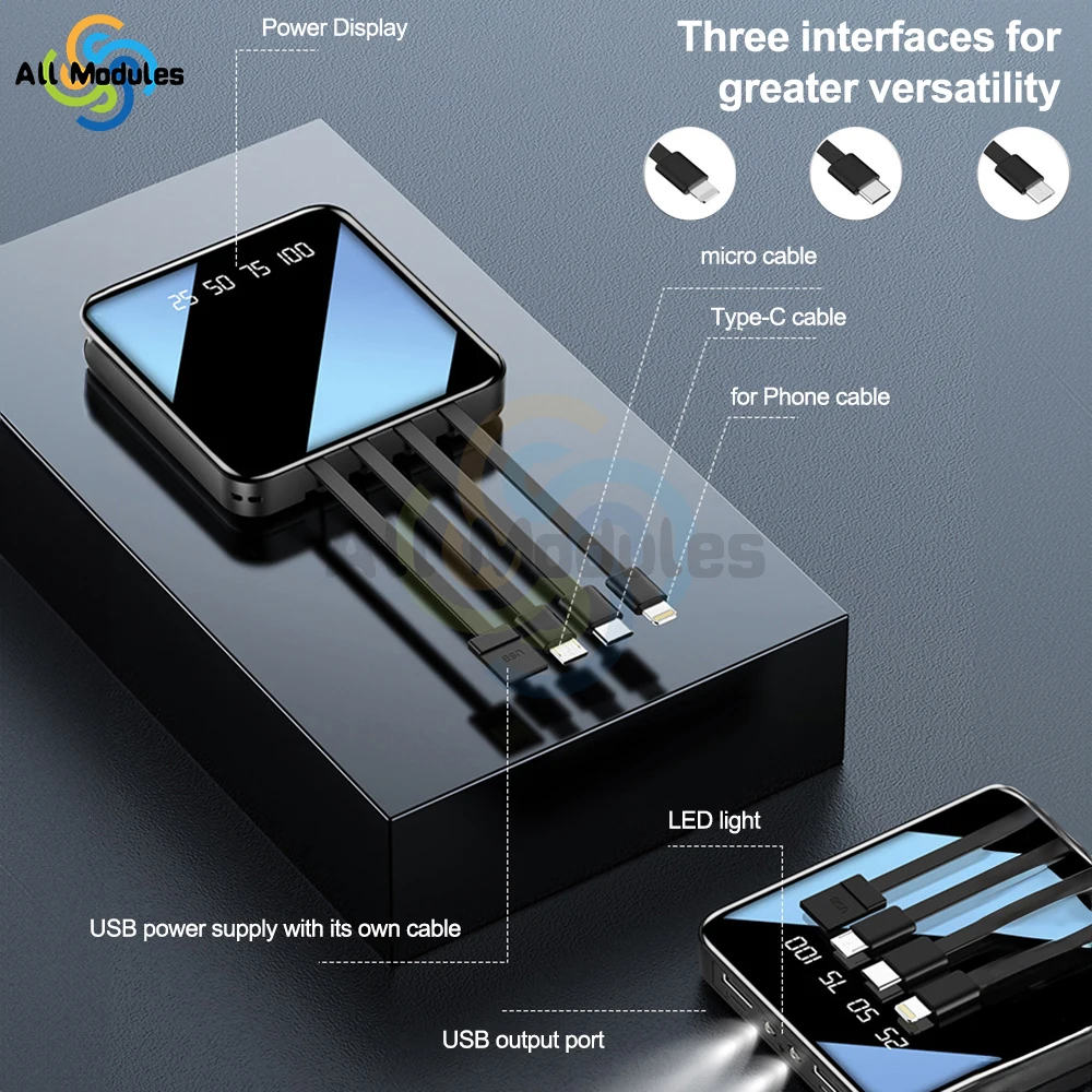 Battery-Charger-Case-Portable-DIY-Power-Bank-Box-with-LCD-Display-Led ...