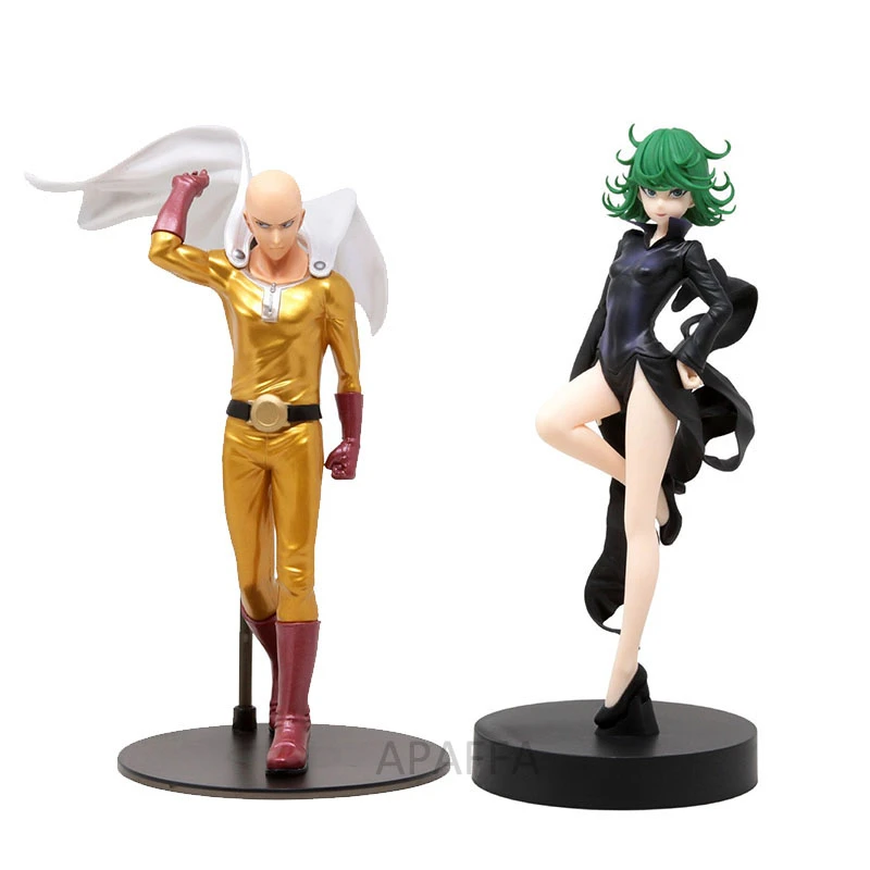 2pcs/set One Punch Man Anime Figure Saitama/Tatsumaki Action Figure Genos/Fubuki  Figurine Collection Model Doll Toys 21cm| | - AliExpress