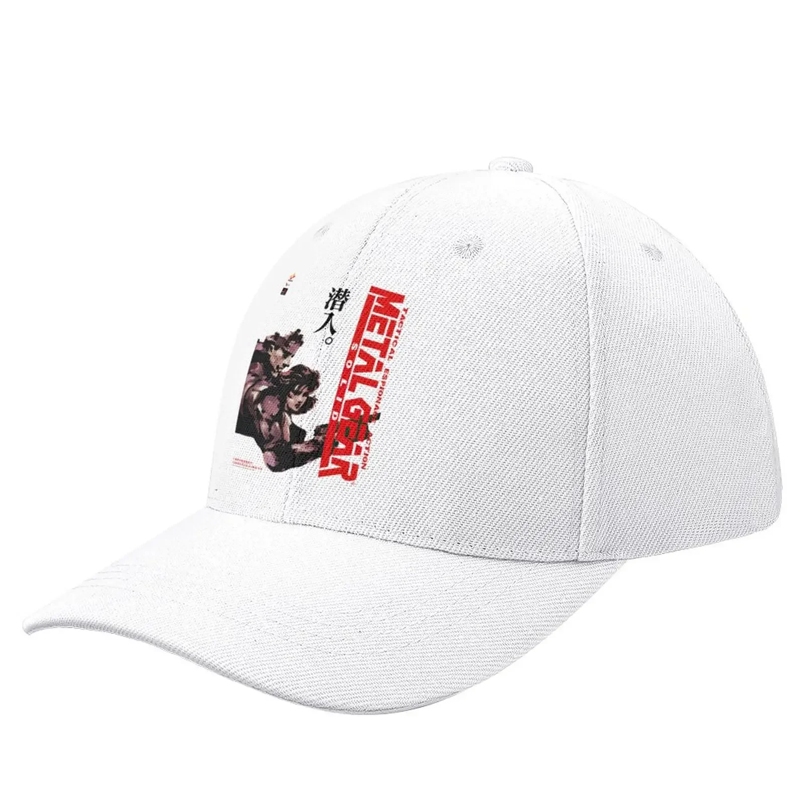 

Metal Gear SolidCap Baseball Cap Snap Back Hat fashion Male Beach Outing Caps For Men Women'S