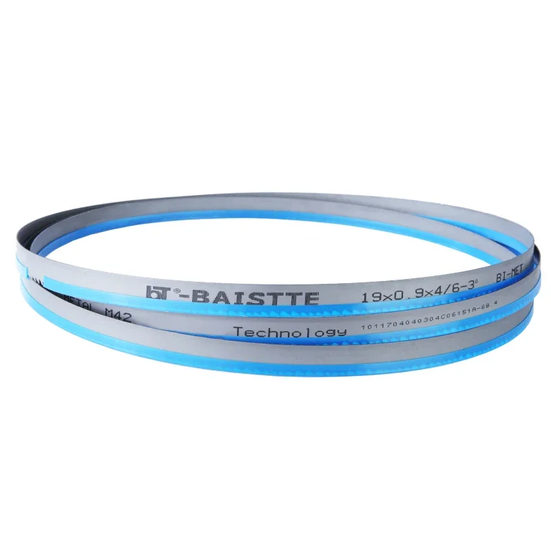 

Band Saw Blade (Length Customized) 1500-5000mm x 19mm x 0.9mm or 0.75"x0.035"Bi-metal BandSaw Blade For Metal Cutting