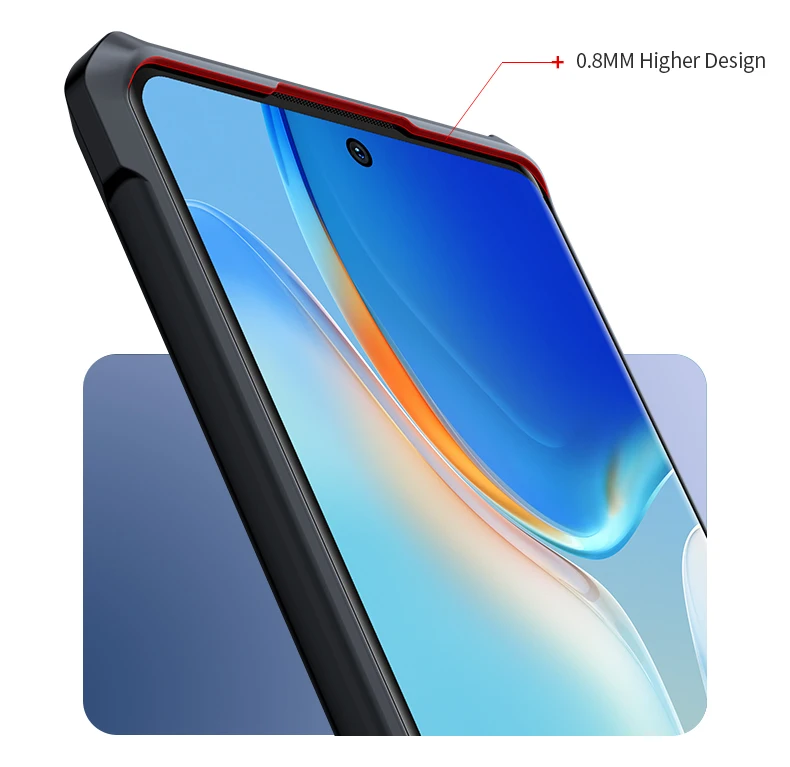best iphone 11 Pro Max case Xundd מקרה עבור VIVO X80 פרו בתוספת מקרה עמיד הלם פגוש טלפון כיסוי עבור VIVO X80 פרו פרו + מקרה שקוף אופנה ברור פגז best iphone 11 Pro Max case