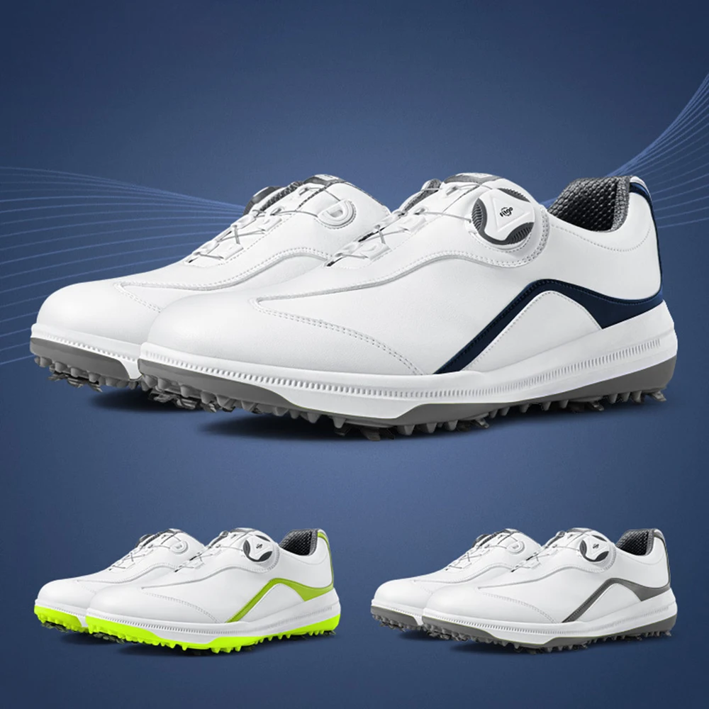 

Golf Shoes Men Waterproof Breathable Anti-side Slip Spikeless Sports Shoes Walking outdoor sport Golfing Footwear 2023