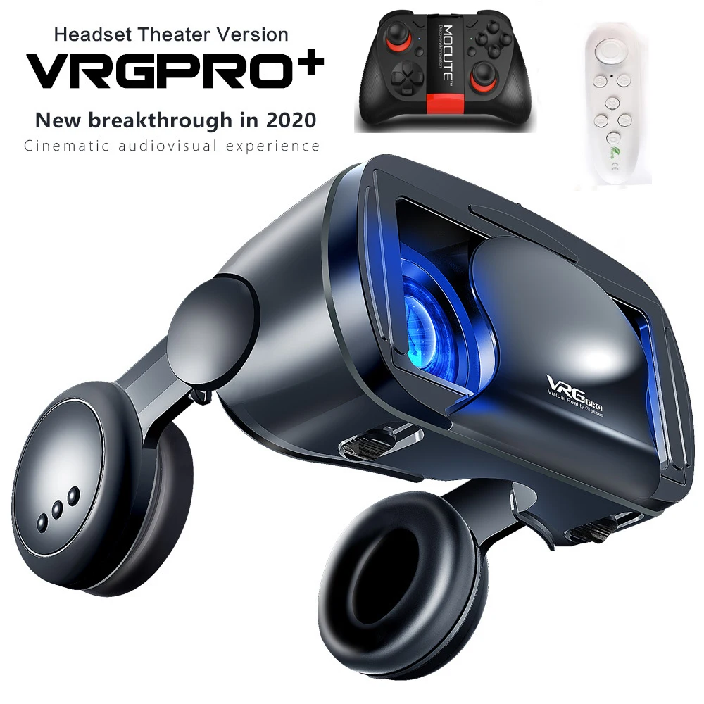 Очки виртуальной реальности VR VRGPRO plus + мини-Очки очки гарнитура для Google cardboard с