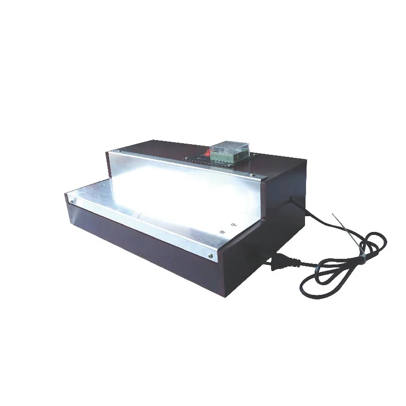 Electric BOPP Film Heat Shrink Wrapping Machine Transparent Blister Film Packaging Machine 220V For Perfume Cigarette Poker Box