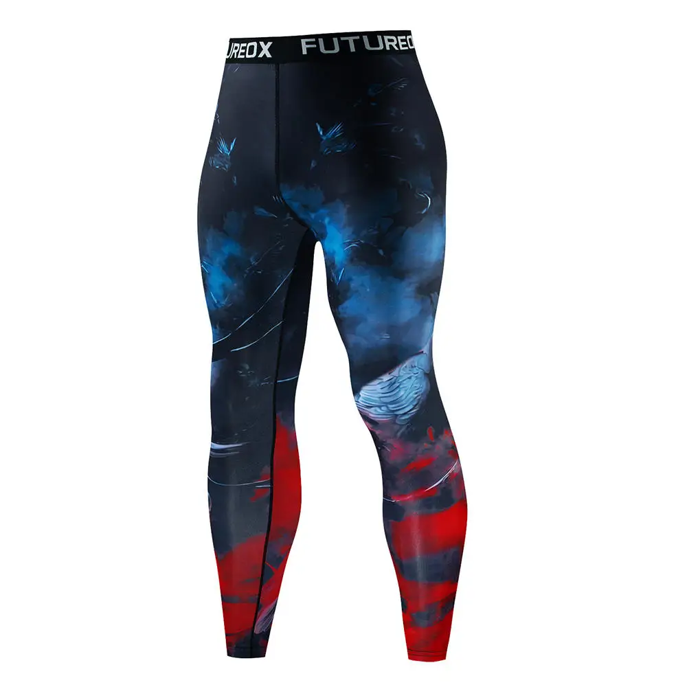 Men's Muay Thai Men MMA Kickboxing Sport Suit BJJ Rashguard T Shirts Rash Guard Fitness Tracksuit Boxing Jersey Running Set 30