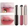 Silicone Lip Brush With Cover Cap Concealer Brush Like Fingertips Q Soft Lipstick Makeup Brushes Round Head No Broken 1