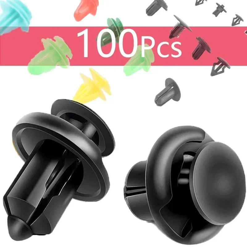 

Car Door Mixed Plastic Clip Body Trim Fixing Screw Bumper Rivet Holder Easy Removable Universal Clip Cars Exterior Accessories