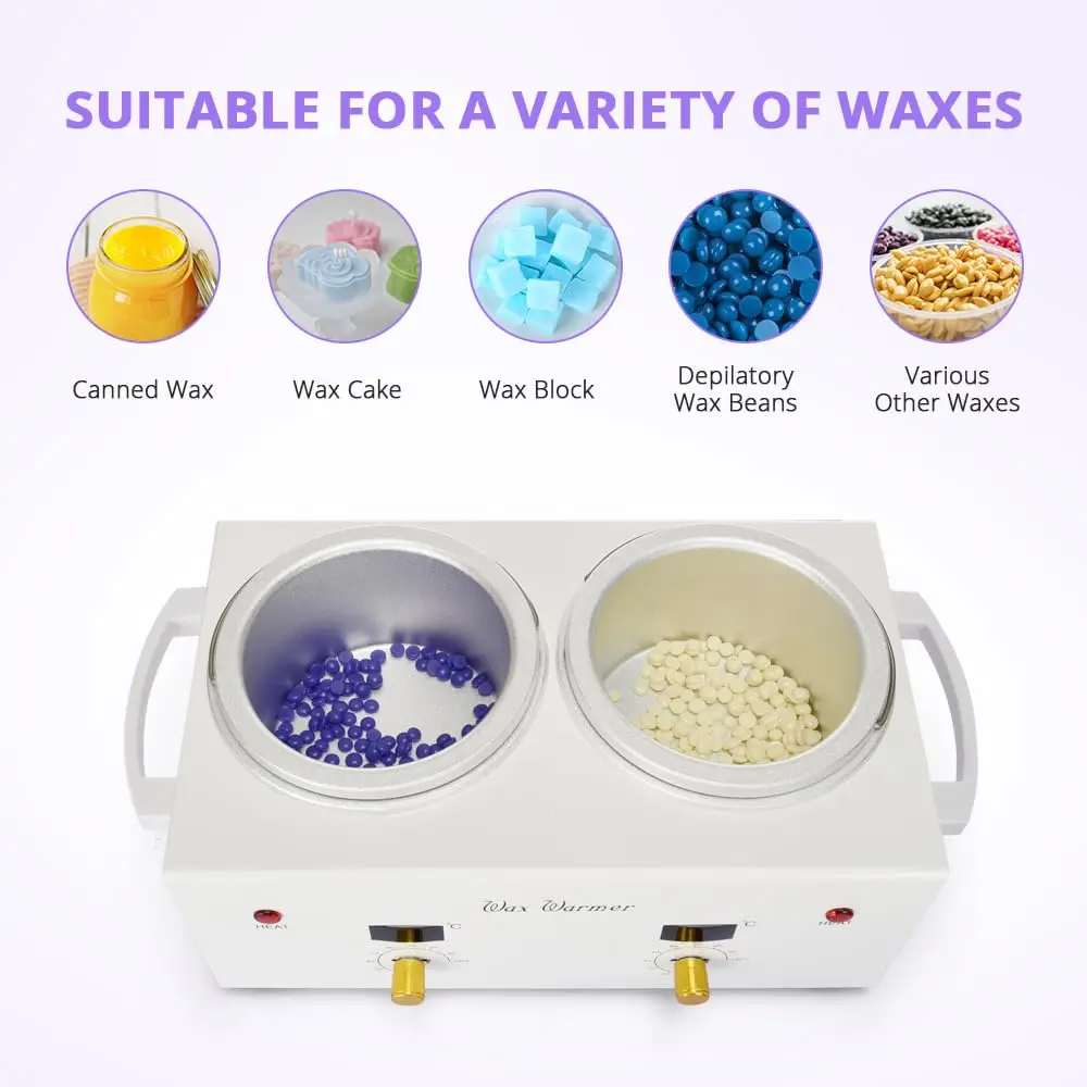 Hair Removal Professional, Waxing Machine for Women & Men, Digital Display Electric Wax Heater