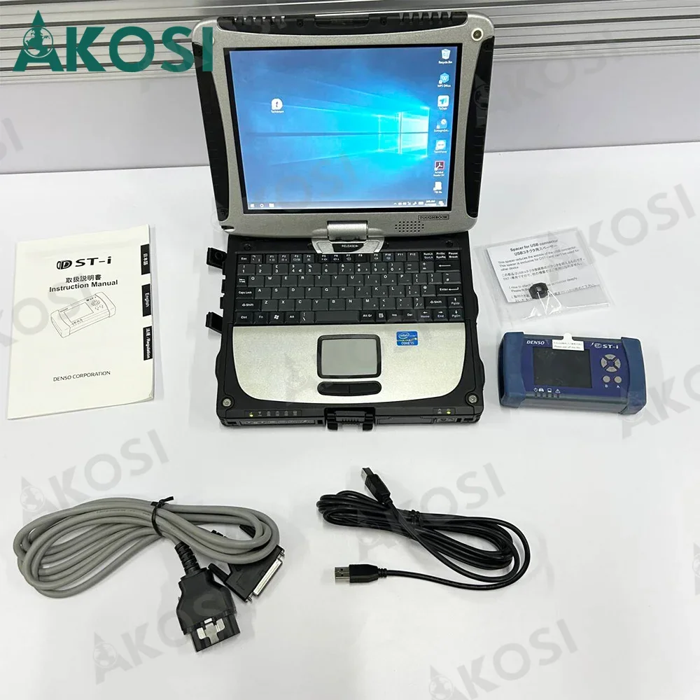 

For DENSO DST Diagnostic Scanner System Tester Subaru Ssm4 For DENSO DIAGNOSTIC TOOL Diagnostic Tool+CF19 laptop