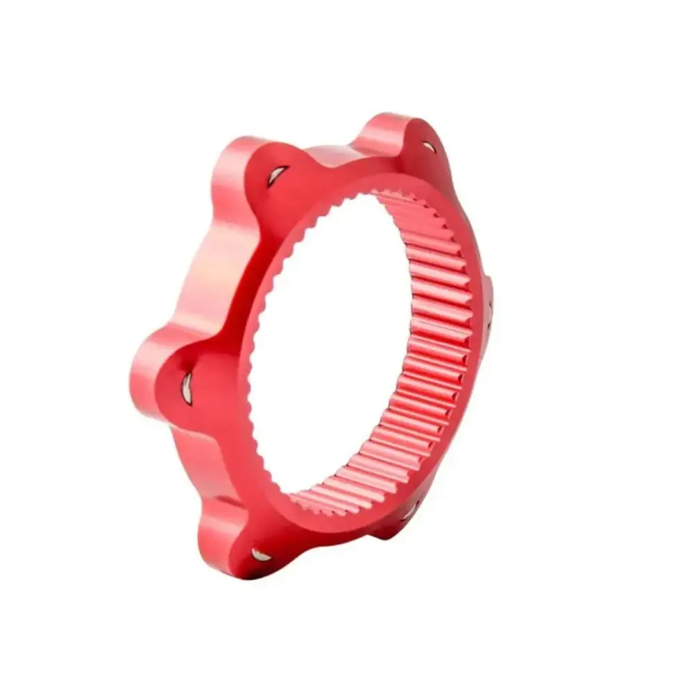 6 Bolts Bike Centerlock Adapter 44mm Axis Aluminum Alloy Bike Hub Center Lock Conversion Tight Fit Anodizing Process