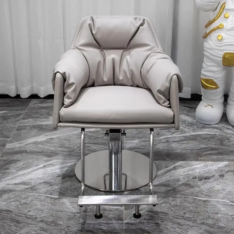 

Facial Beauty Barber Chairs Office Manicure Metal Reclining Equipment Barber Chairs Professional Silla Barberia Room Furniture