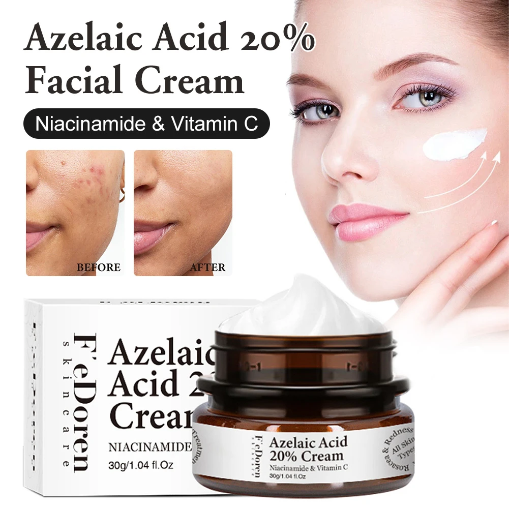 Perfect Skin Care Azelaic Acid 20 Facial Cream Remove Dark Spots Acne