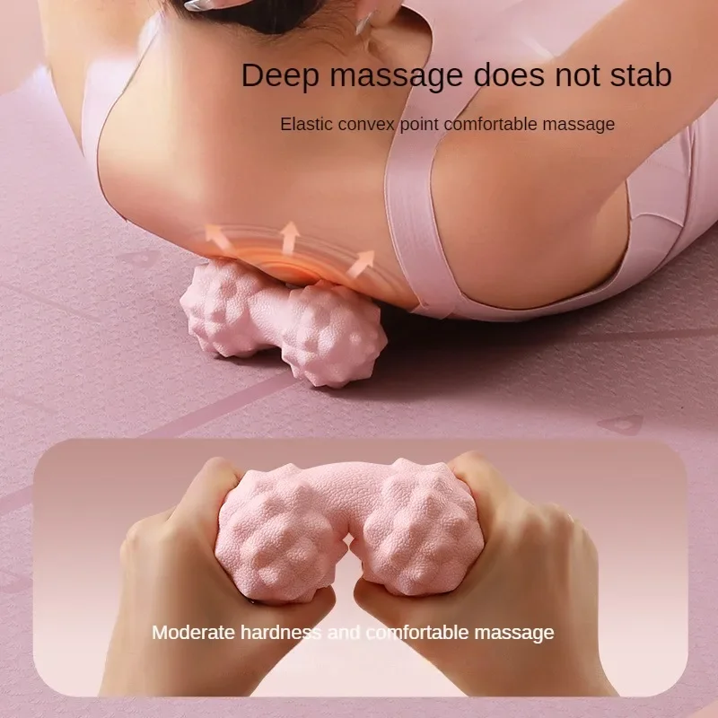 Fascia Ball Foot Massage Ball Neck Membrane Peanut Sole Muscle Relaxation To Relieve Fatigue Yoga Arch Back Fascia Massager
