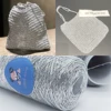 Silver Handmade Yarn Popular Same Style Woven Small Silver Bag Woven Flash Core Wire Crochet Needle 200g 1 Ball Yarn 4